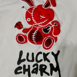 BKYS lucky charm with bunny tshirt